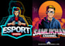 create a professional esport design for gaming